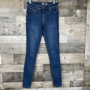 Old Navy Rockstar‎ Super SkinnyHigh Rise Jeans Size 4 Tall Secret Slim Pockets